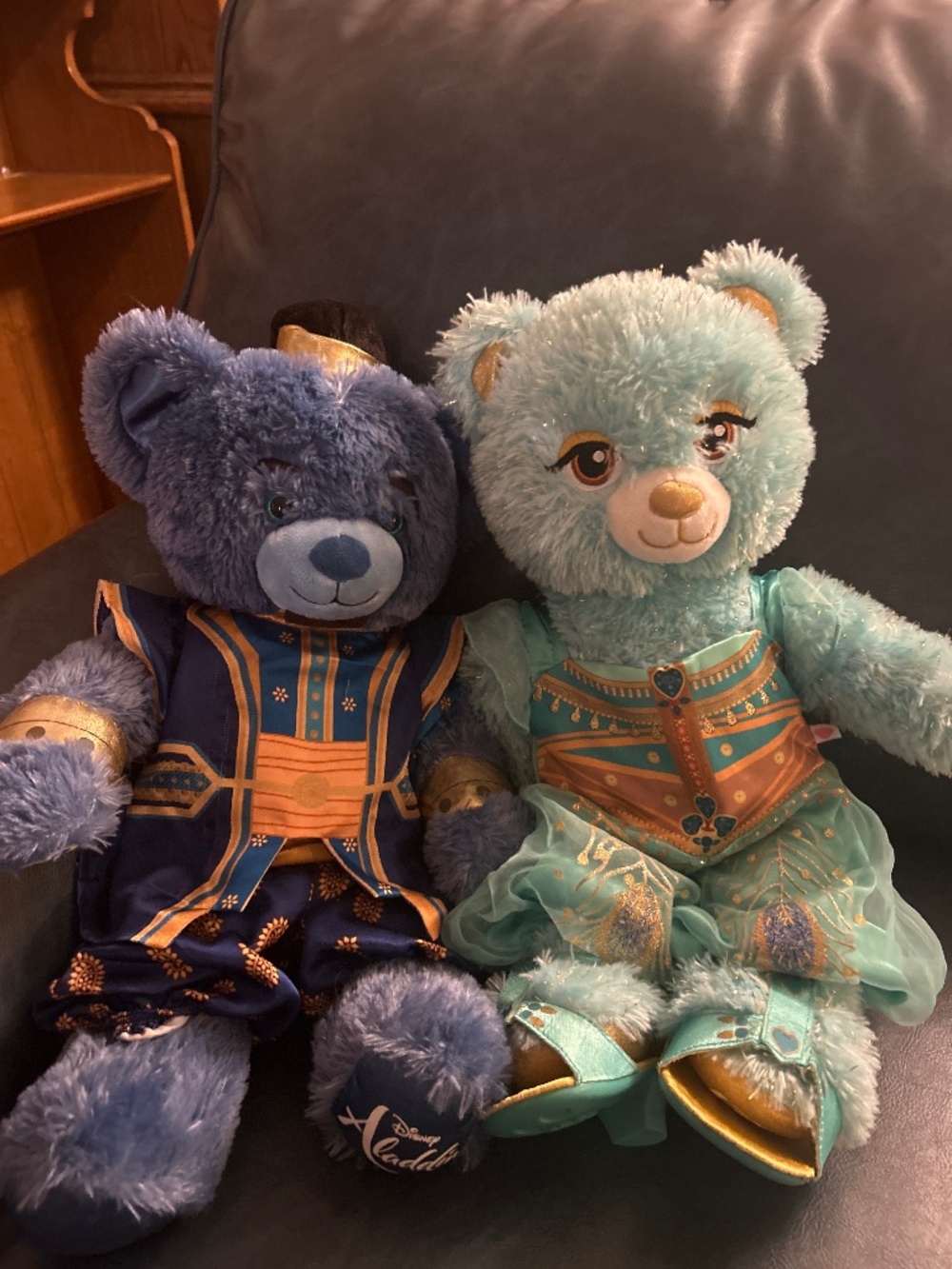 Build-A-Bear Disney Jasmine and Aladdin